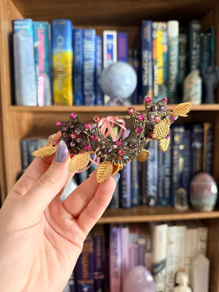 Bronze + Pink Moon Circlet Tiara (Small)