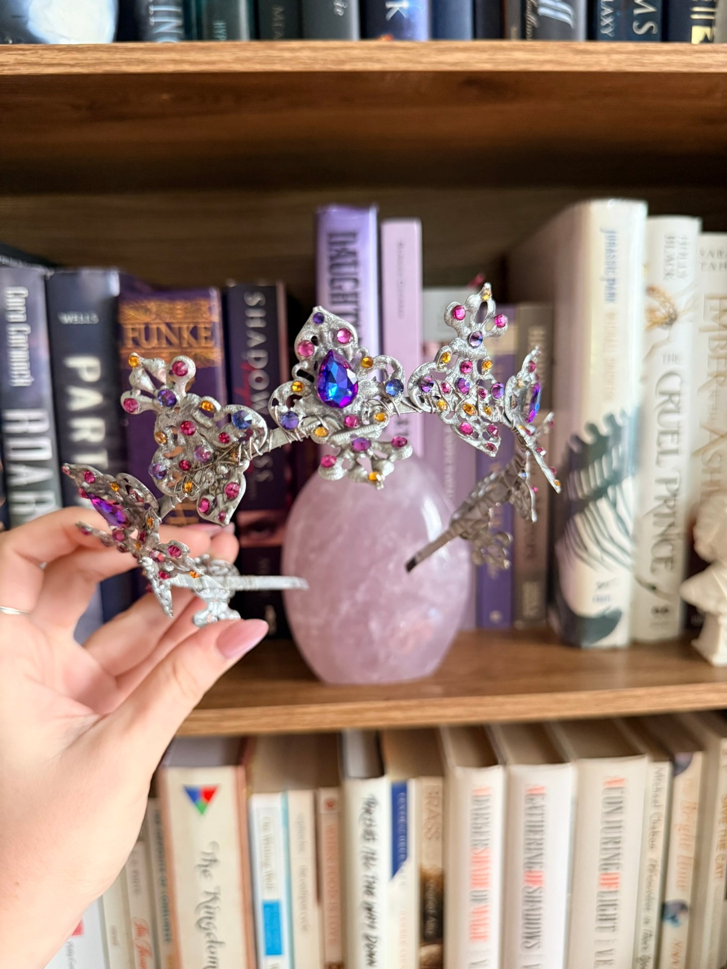 Silver + Sunset Tiara (Medium)