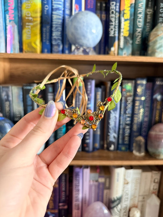 Bronze + Autumn Simple Circlet Tiara (Small)