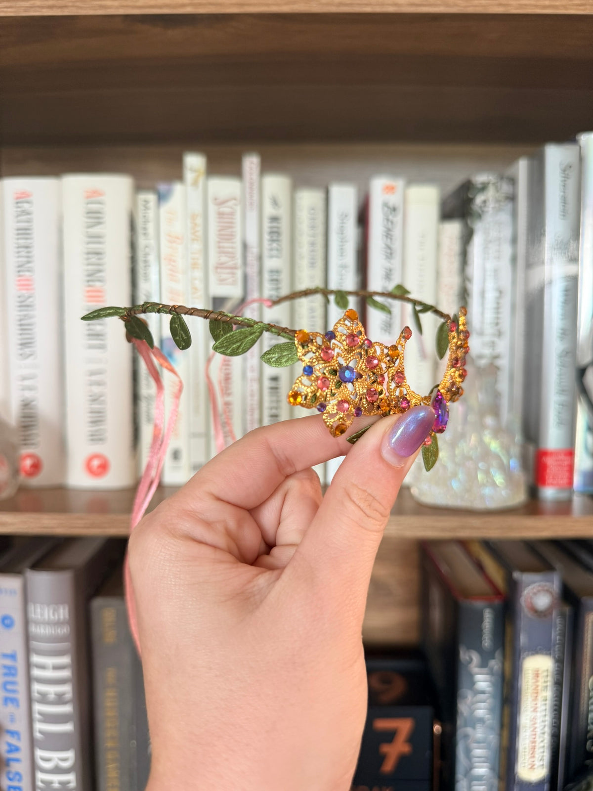 Gold + Sunset Moon Circlet