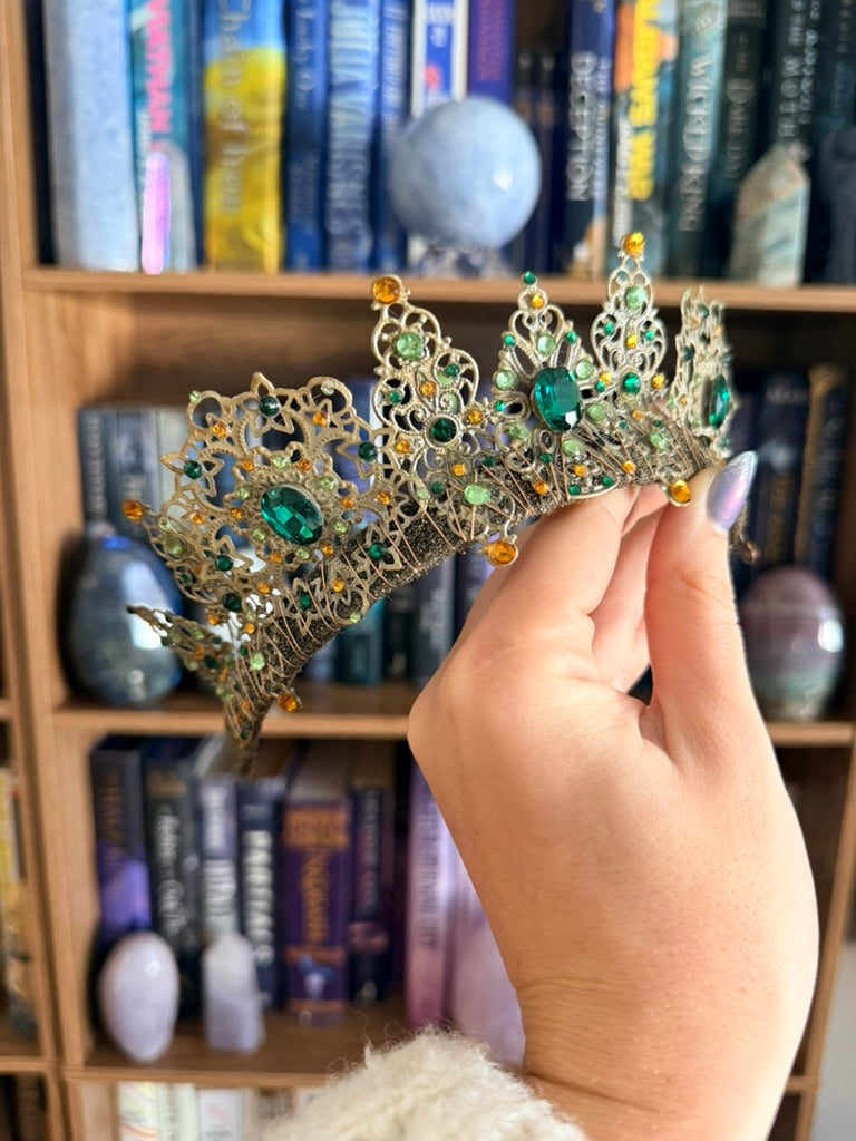 Gold + Green Crown (Large)