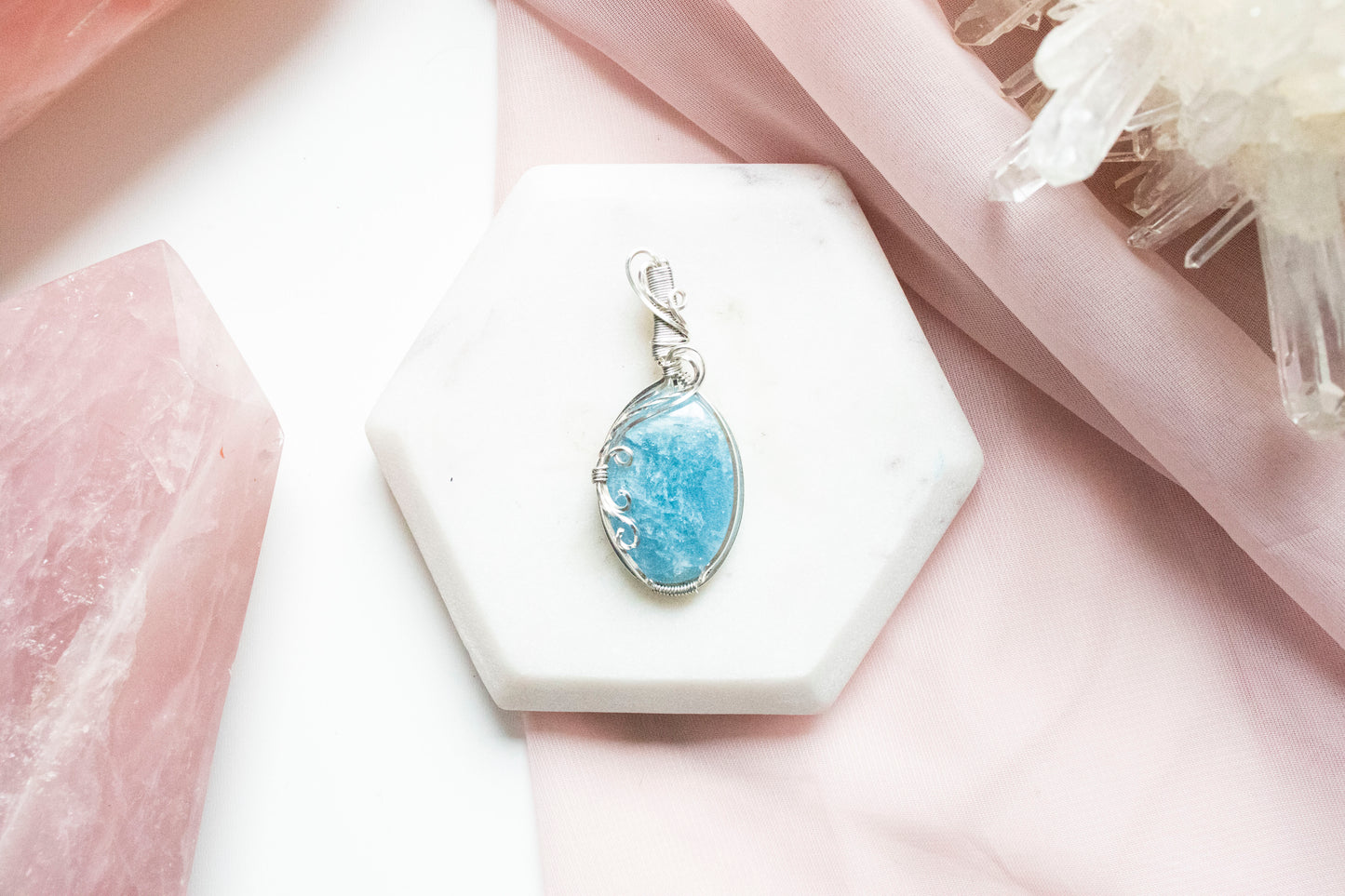 Hecate Aquamarine Pendant