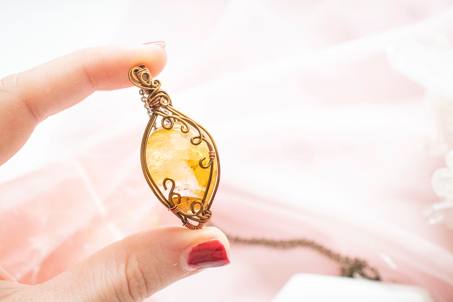 Hecate Golden Healer Pendant