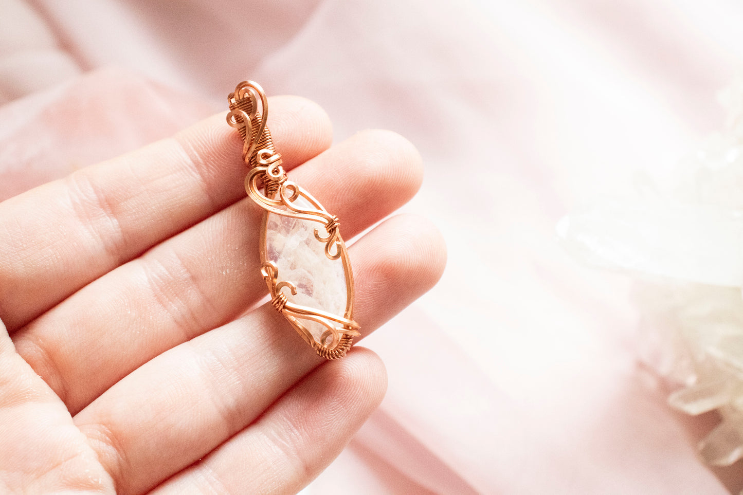 Hecate Moonstone Pendant