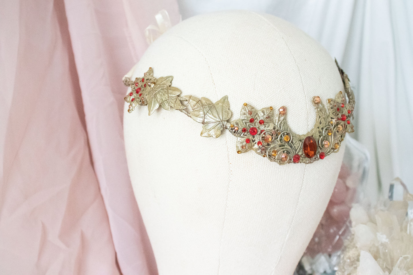 Gold + Autumn Moon Circlet Tiara