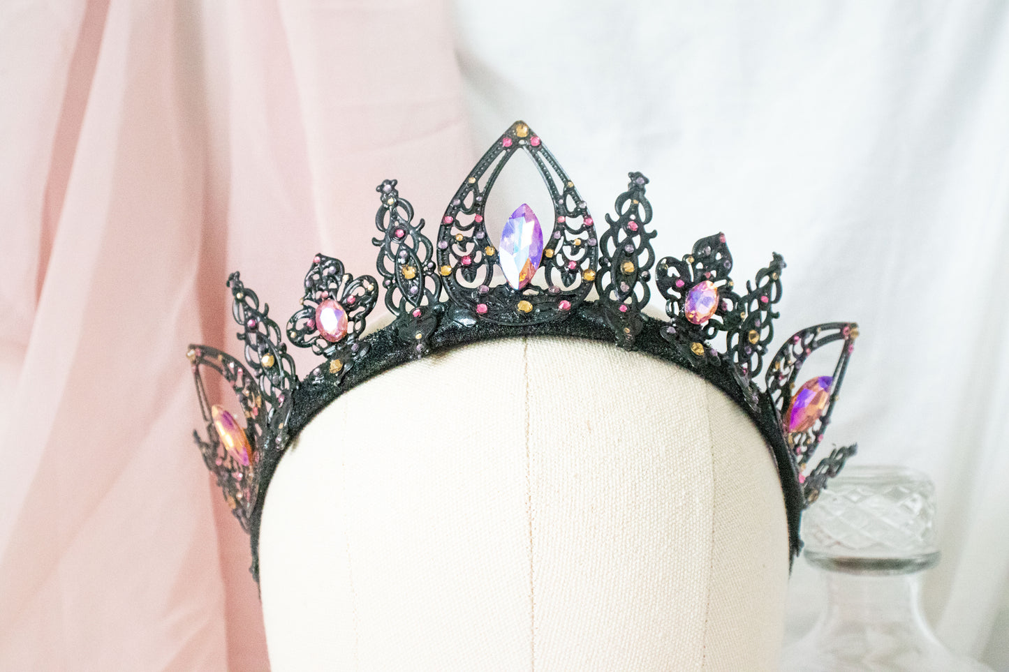 Black + Sunset Large Tiara