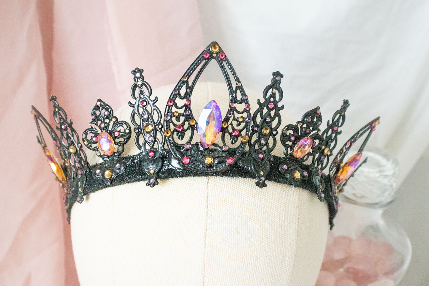 Black + Sunset Large Tiara