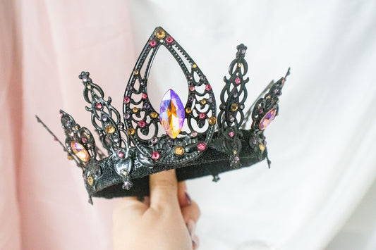 Black + Sunset Large Tiara