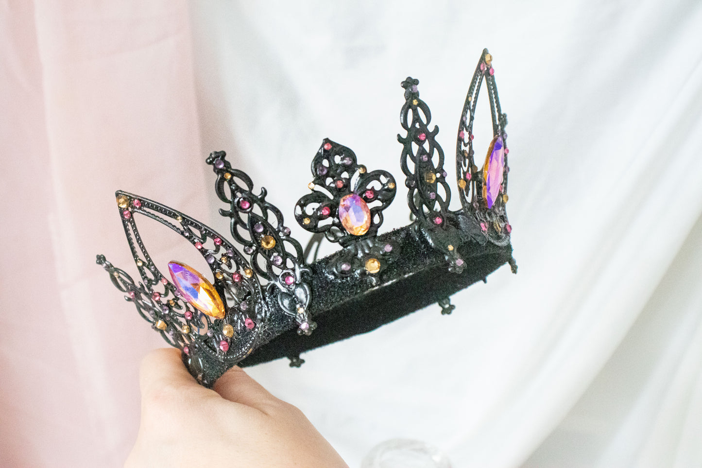 Black + Sunset Large Tiara