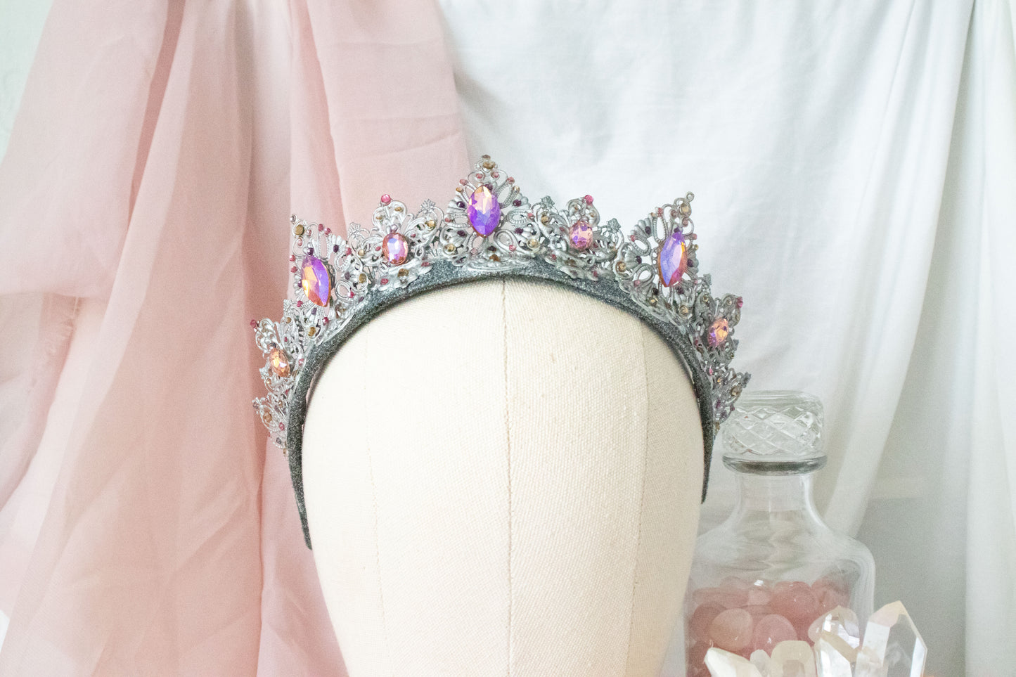 Silver + Sunset Large Tiara