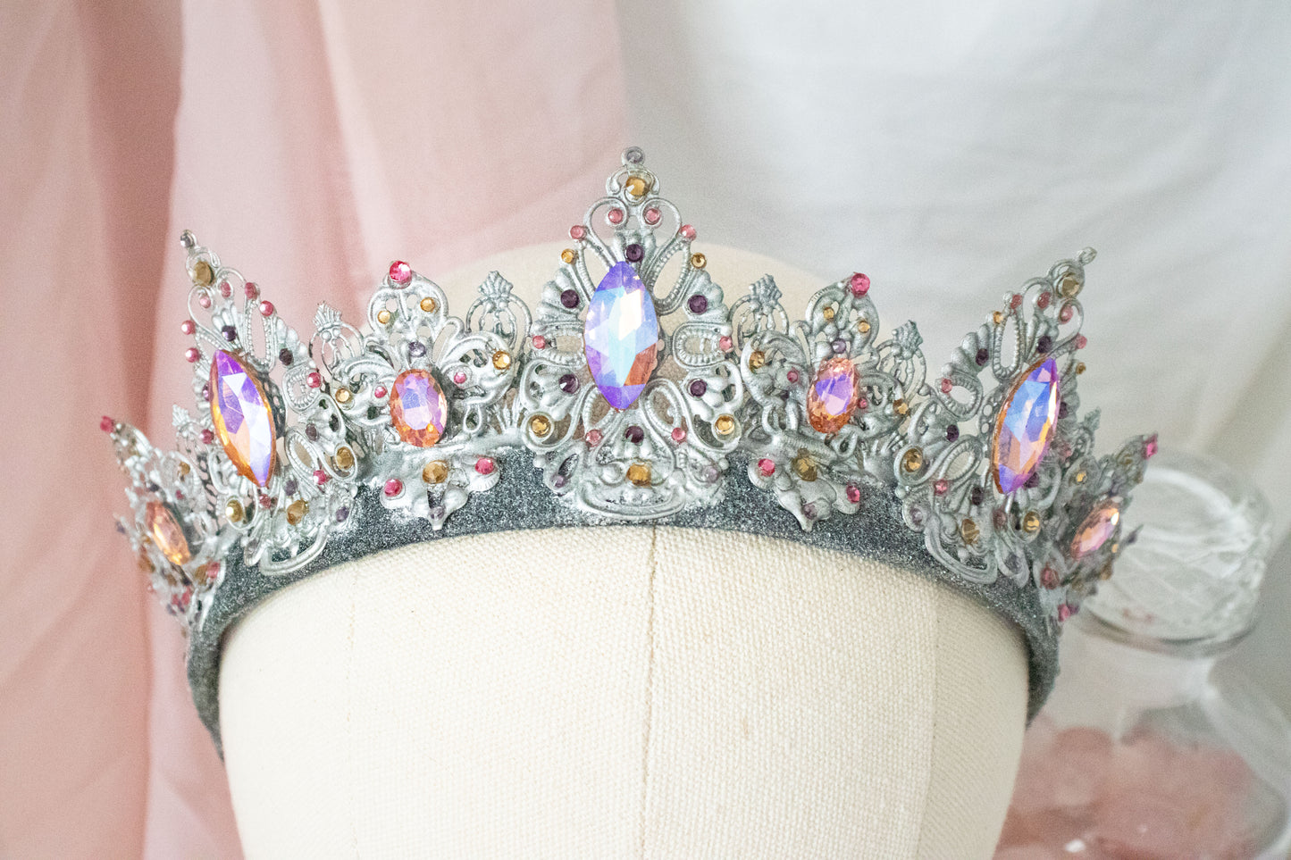 Silver + Sunset Large Tiara