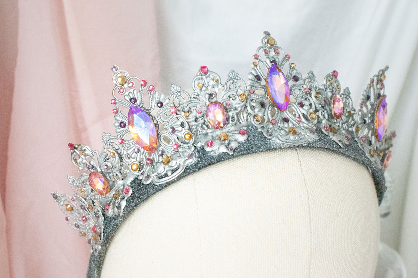 Silver + Sunset Large Tiara