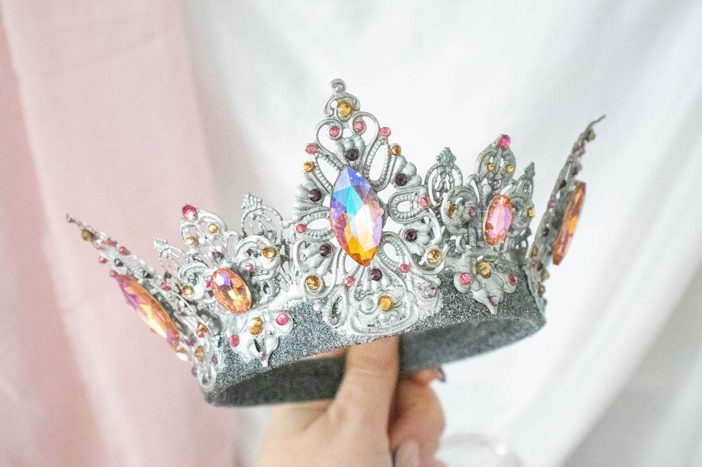 Silver + Sunset Large Tiara