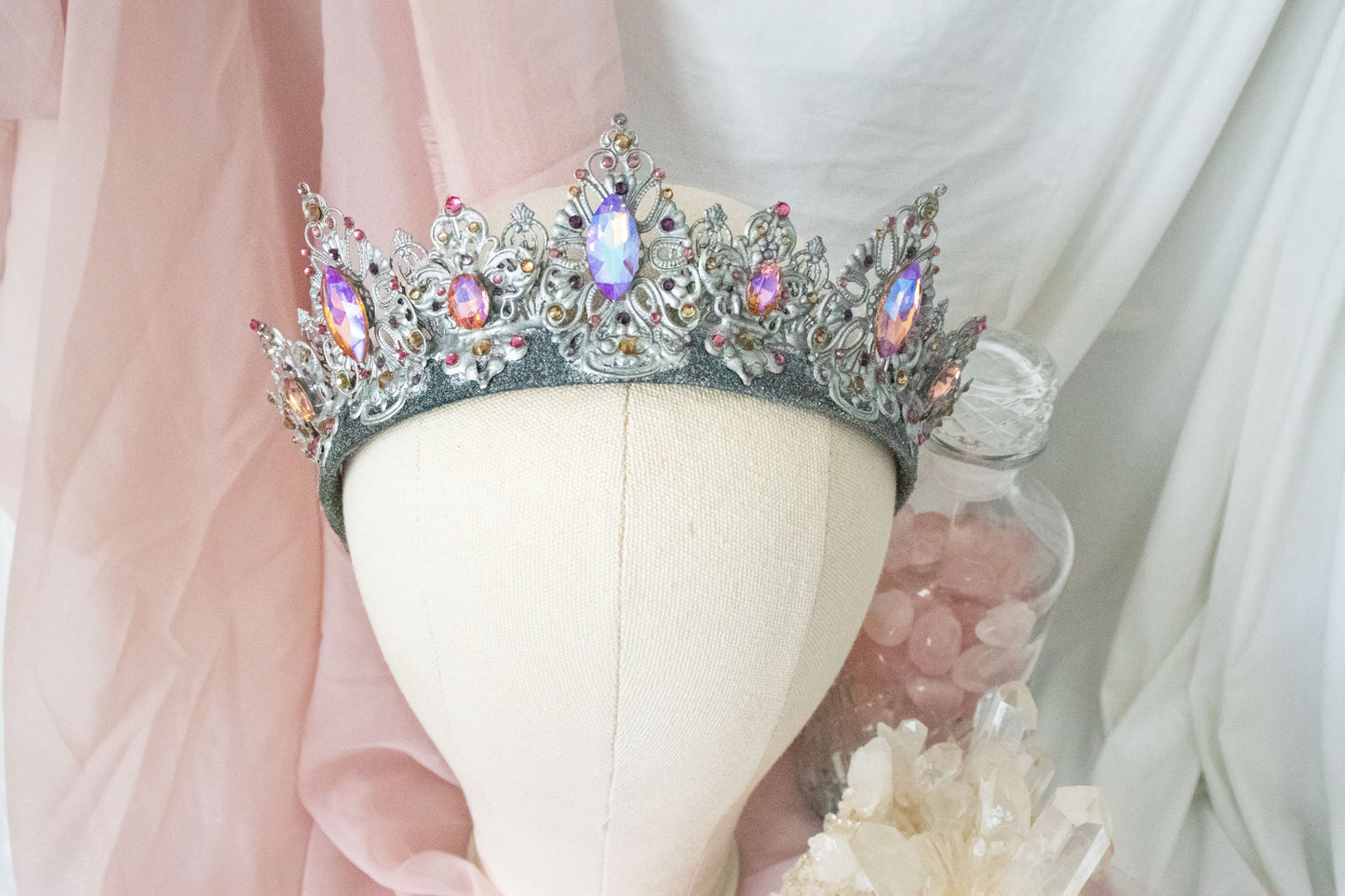 Silver + Sunset Large Tiara