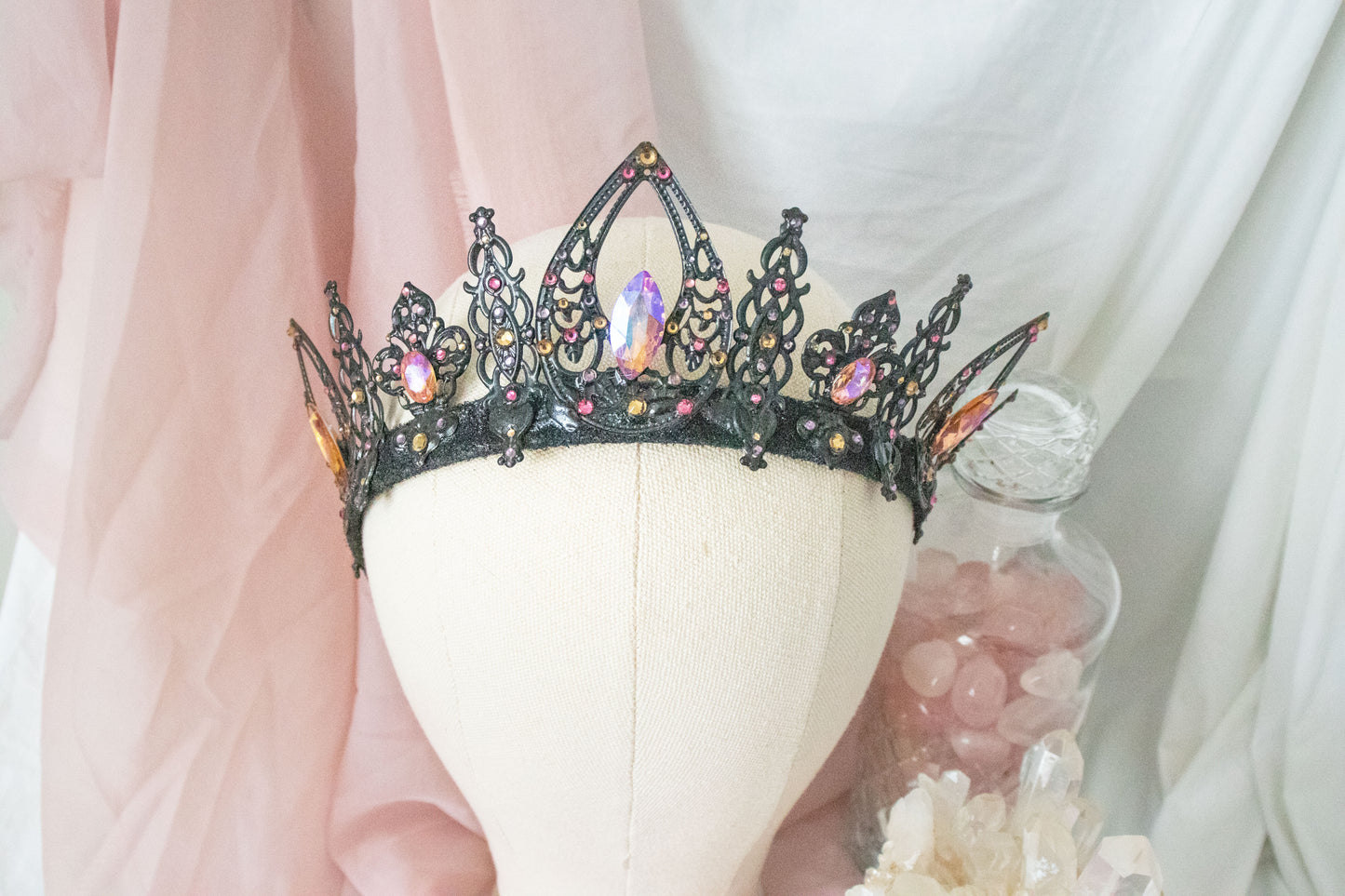 Black + Sunset Large Tiara