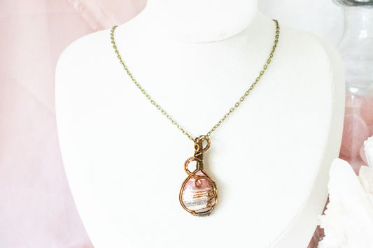 Hecate Rhodochrosite Pendant