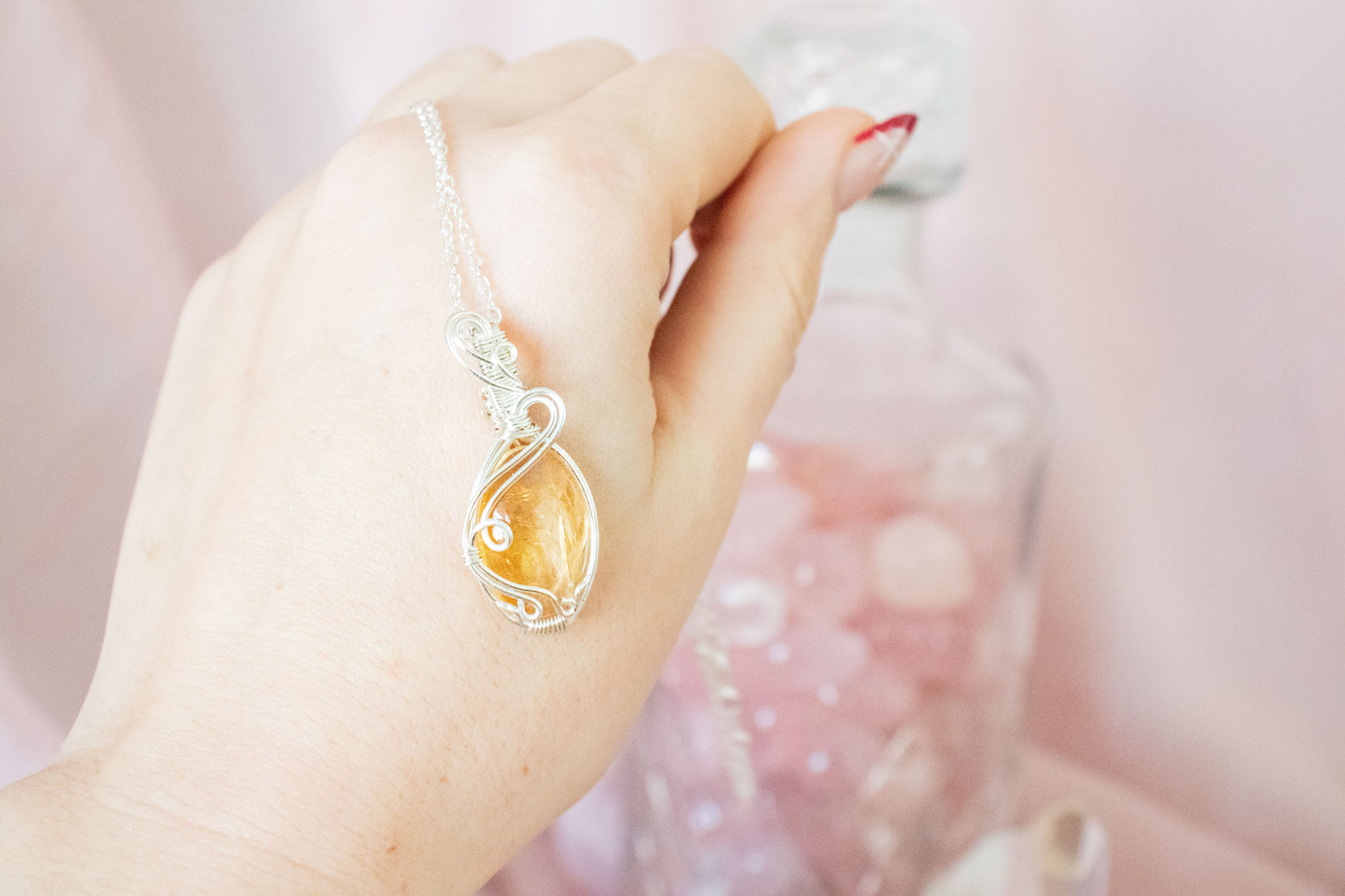 Hecate Citrine Pendant