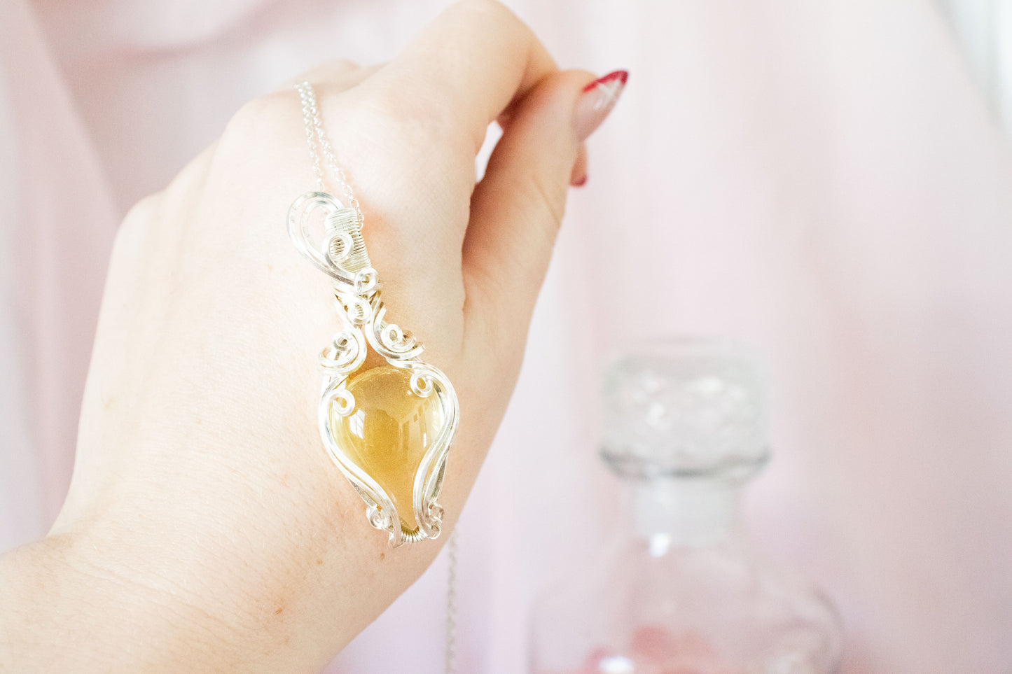 Ianthe Citrine Pendant