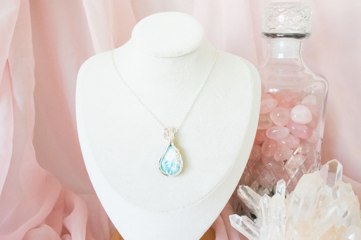 Persephone Larimar Pendant