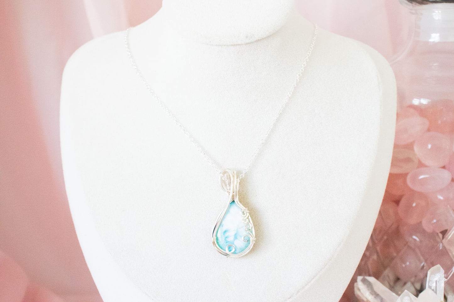 Persephone Larimar Pendant