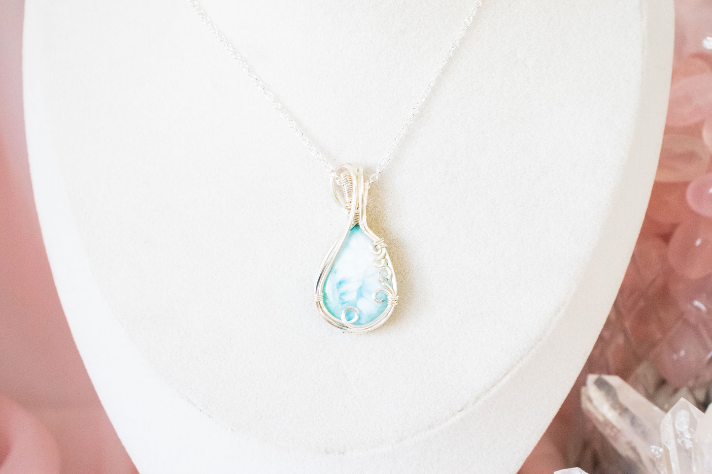 Persephone Larimar Pendant