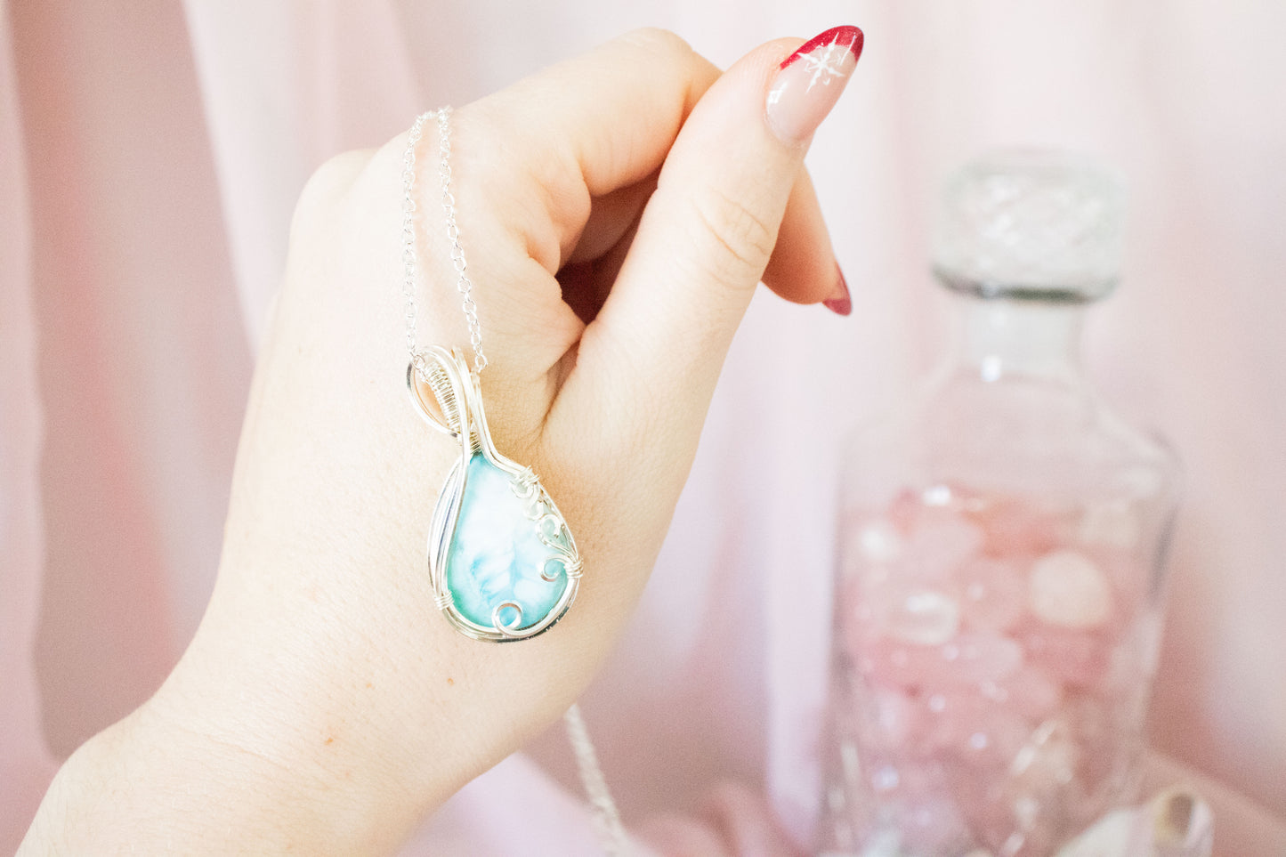 Persephone Larimar Pendant