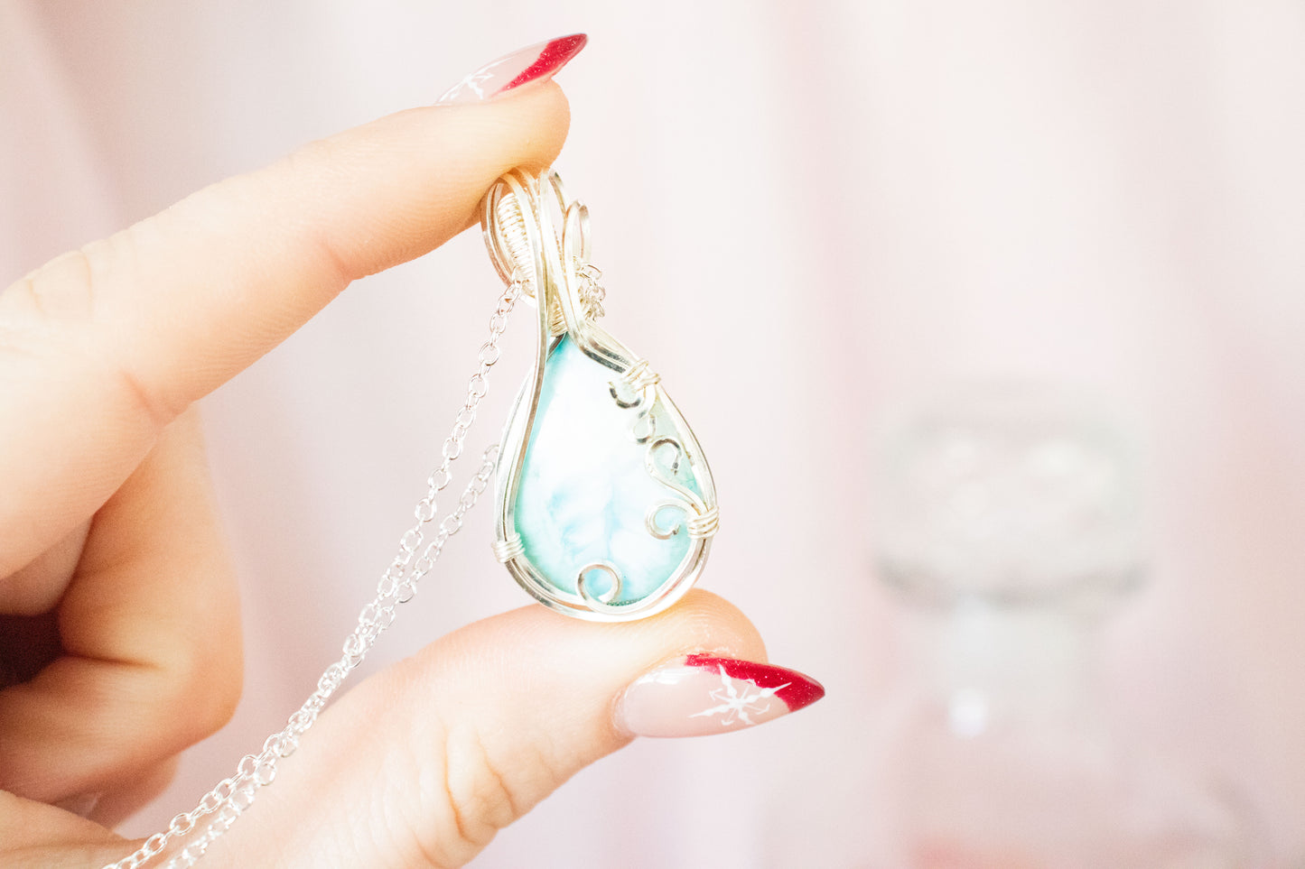 Persephone Larimar Pendant