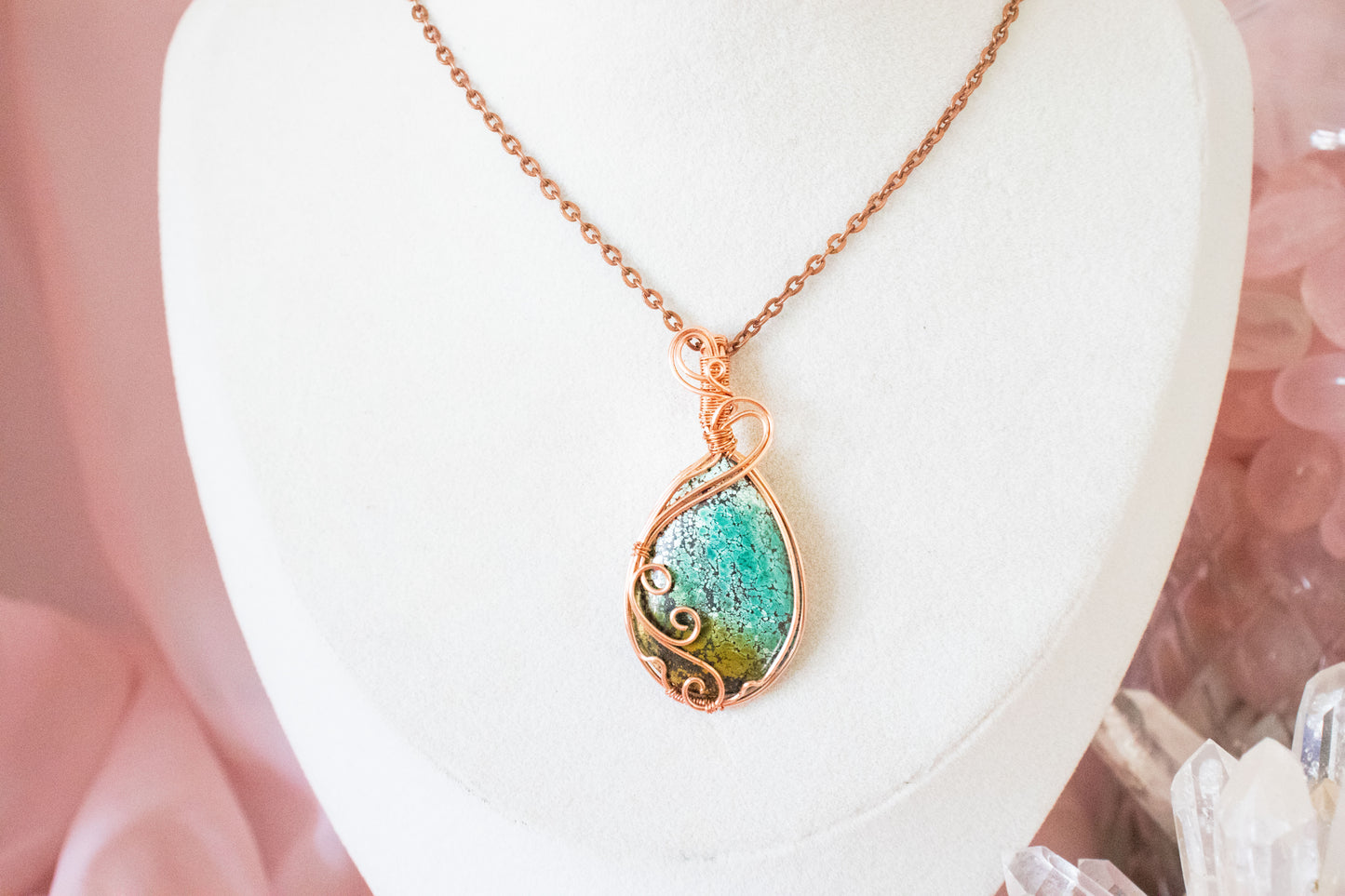 Hecate Tibetan Turquoise Pendant