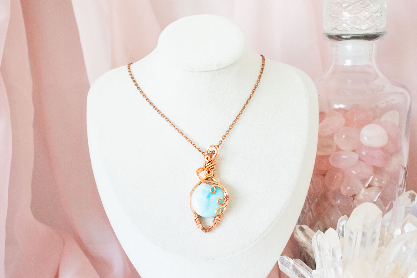 Astera Larimar Pendant