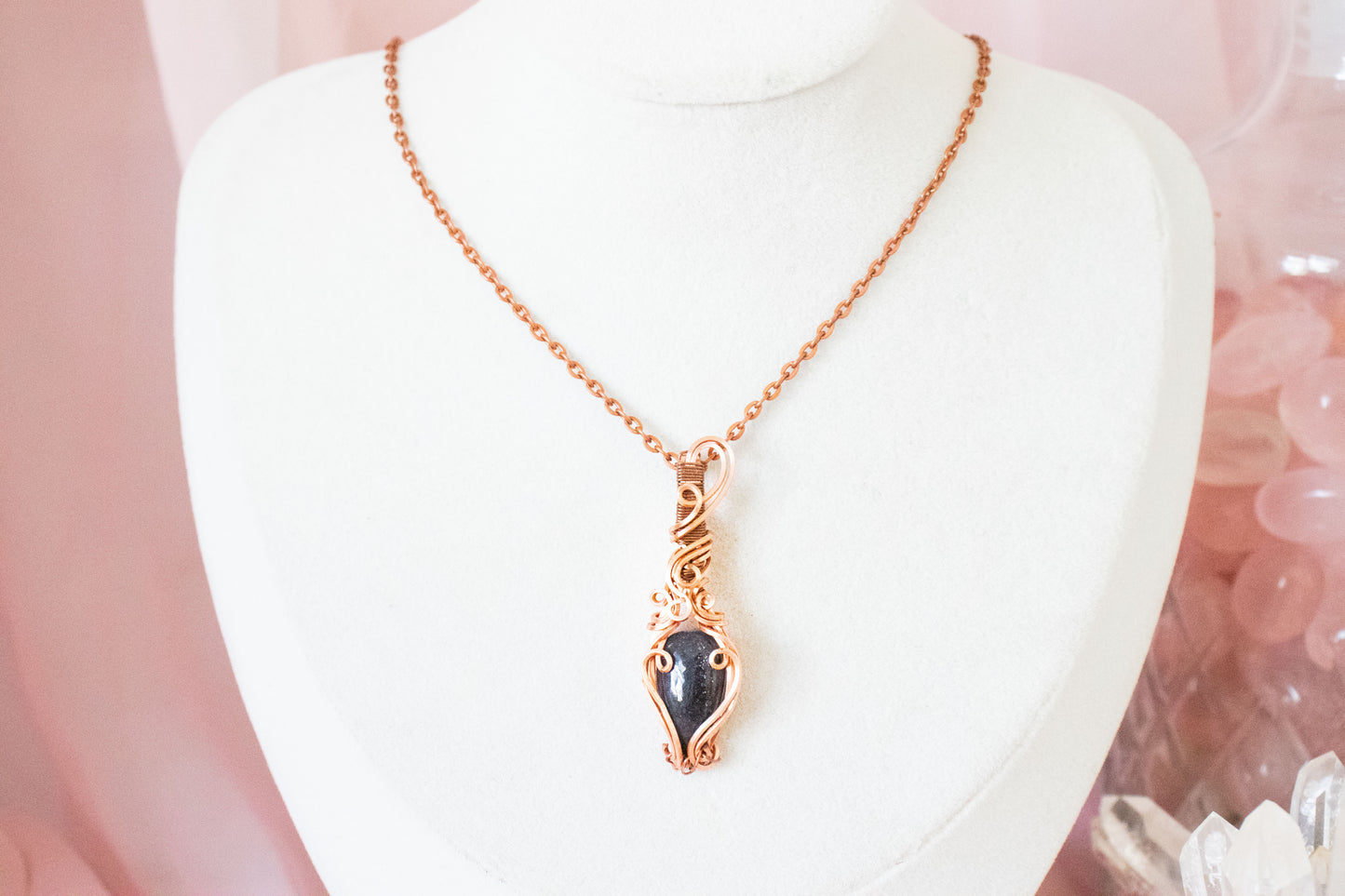 Ianthe Iolite Pendant