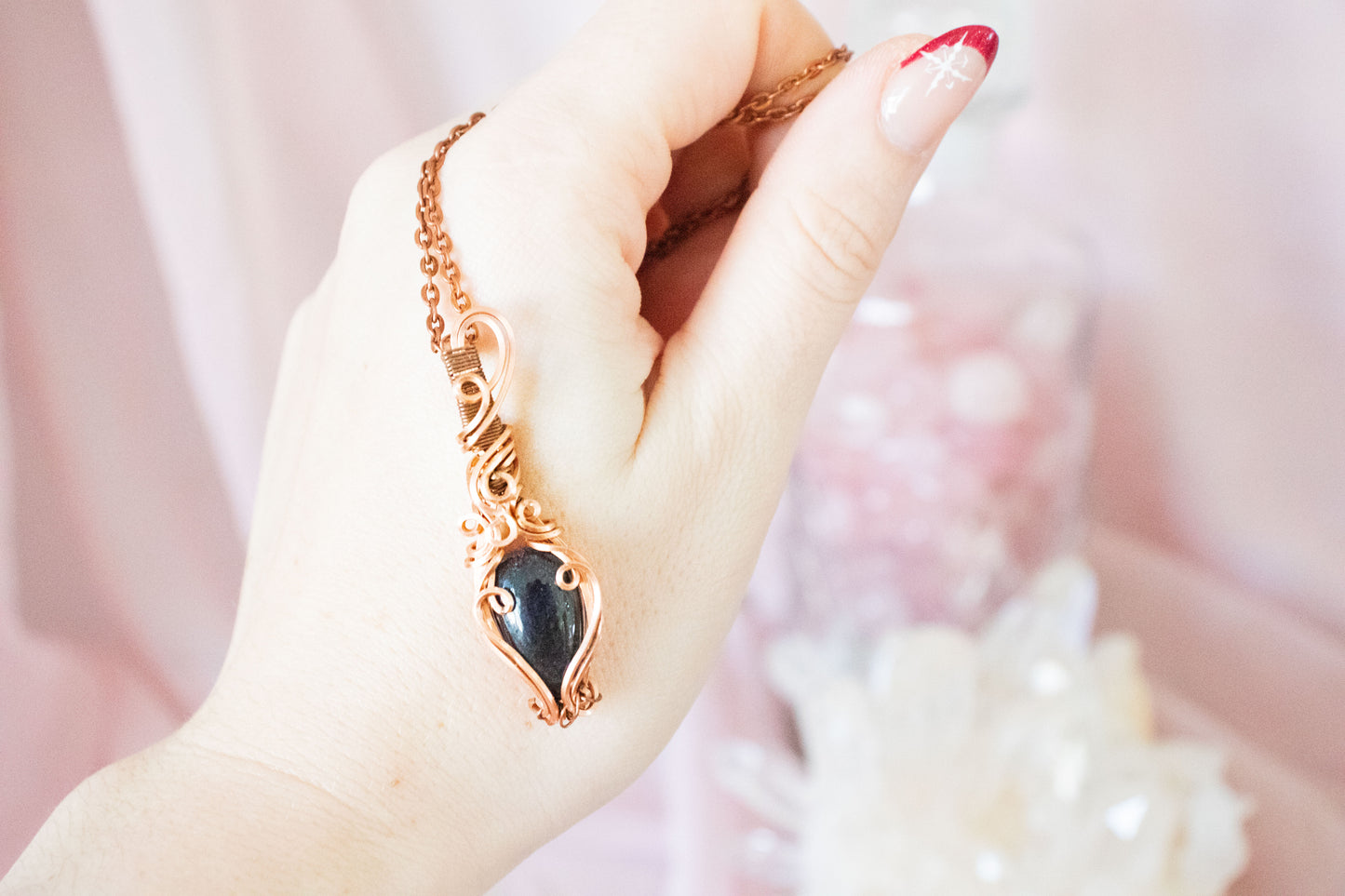 Ianthe Iolite Pendant