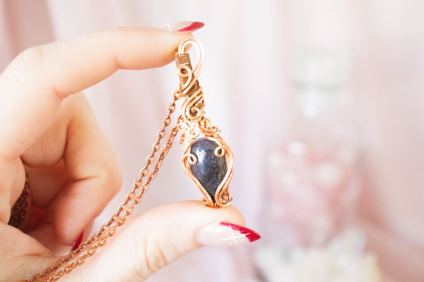 Ianthe Iolite Pendant