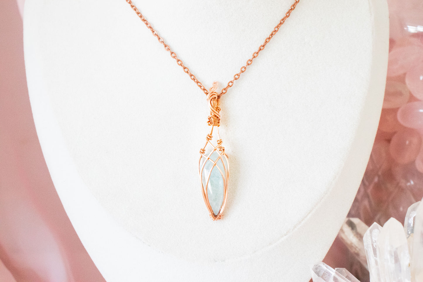 Calypso Aquamarine Pendant