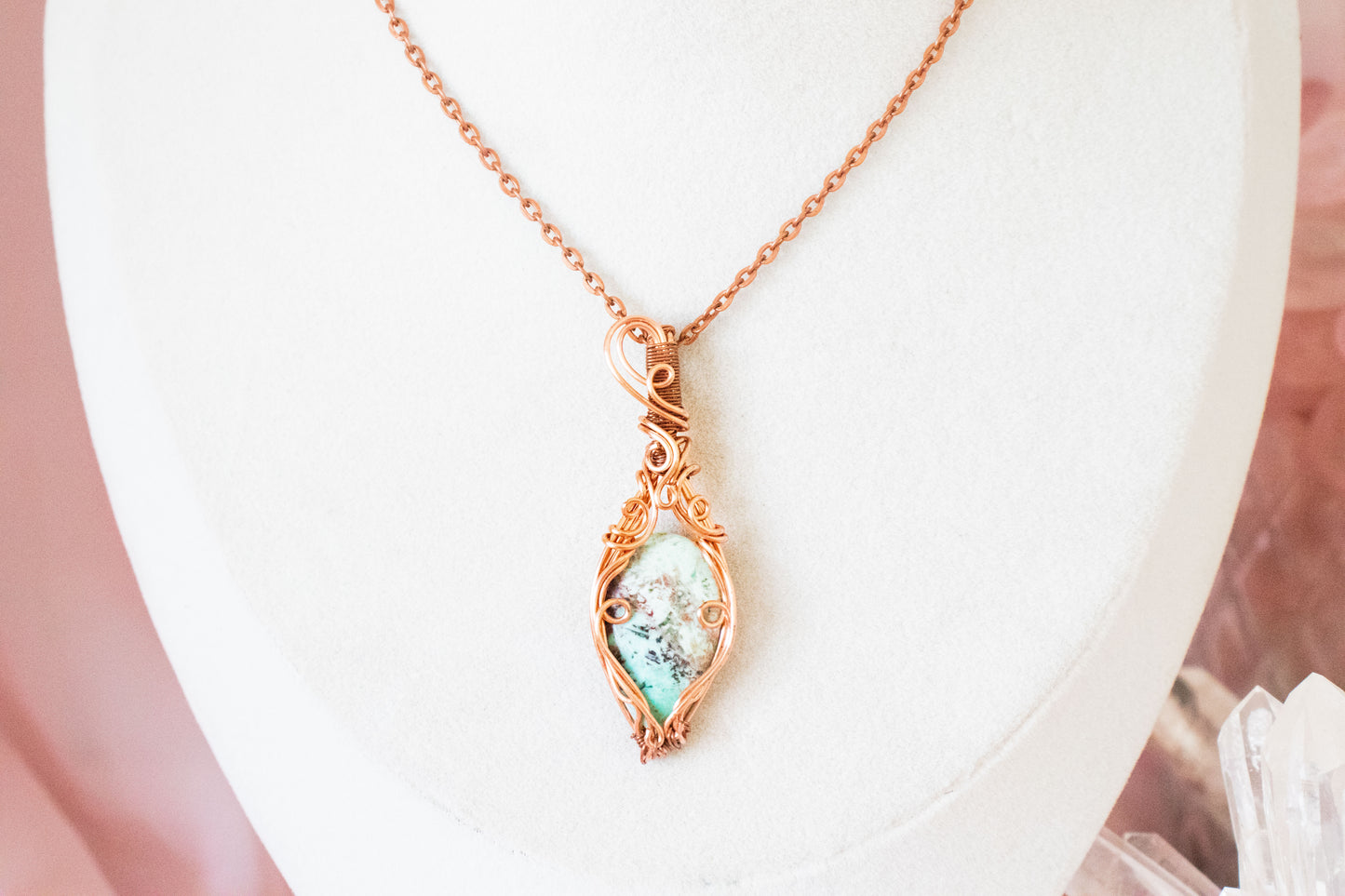 Ianthe Chrysocolla Pendant