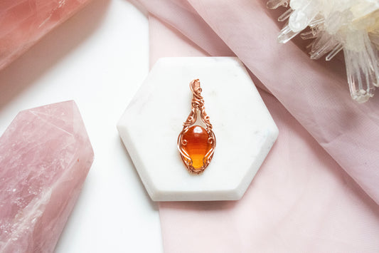 Ianthe Carnelian Pendant