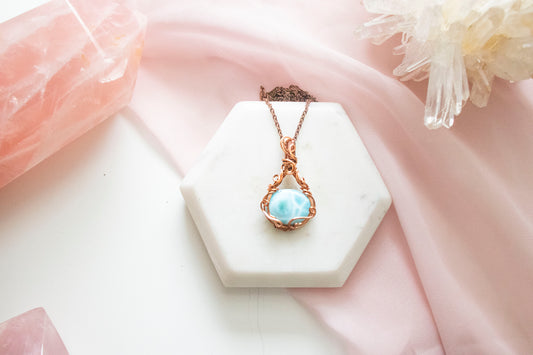 Ianthe Larimar Pendant