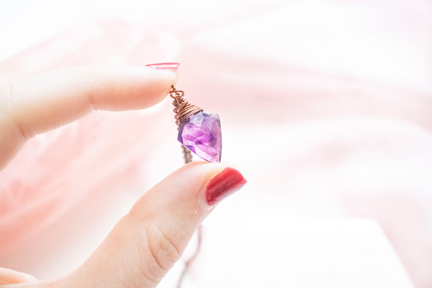 Thalia Amethyst Pendant