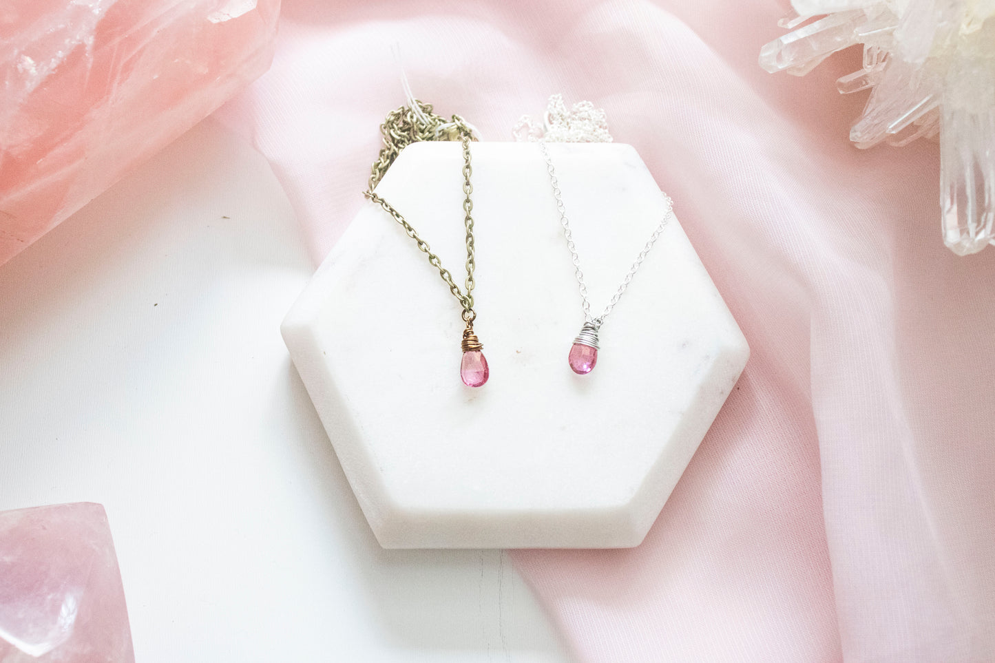 Thalia Pink Tourmaline Pendant