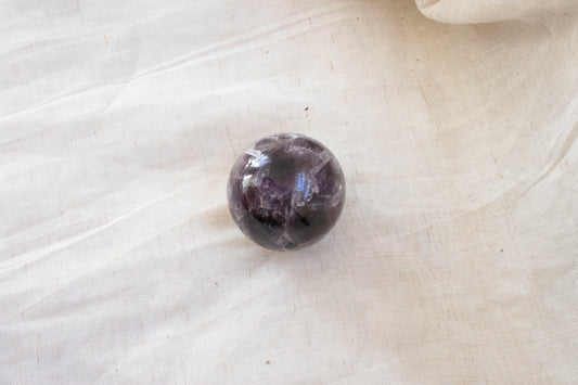 Chevron Amethyst Sphere