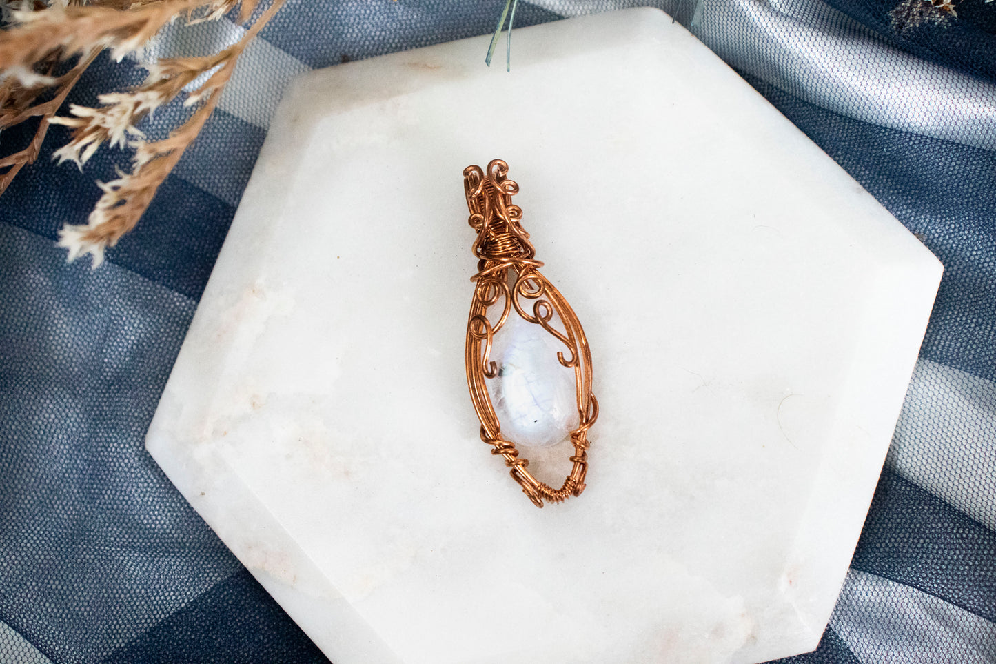 Karma - Moonstone Pendant