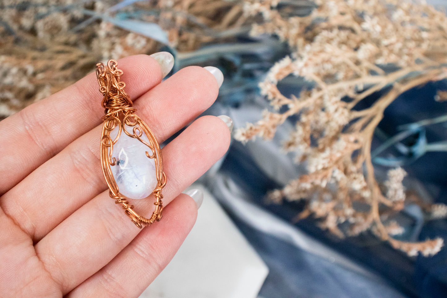 Karma - Moonstone Pendant