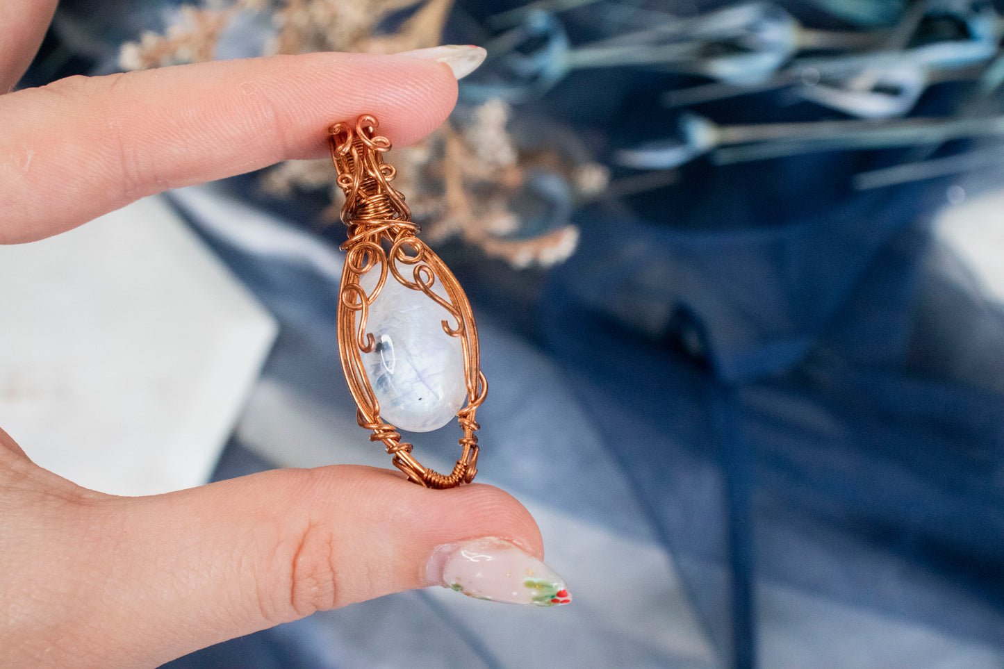 Karma - Moonstone Pendant