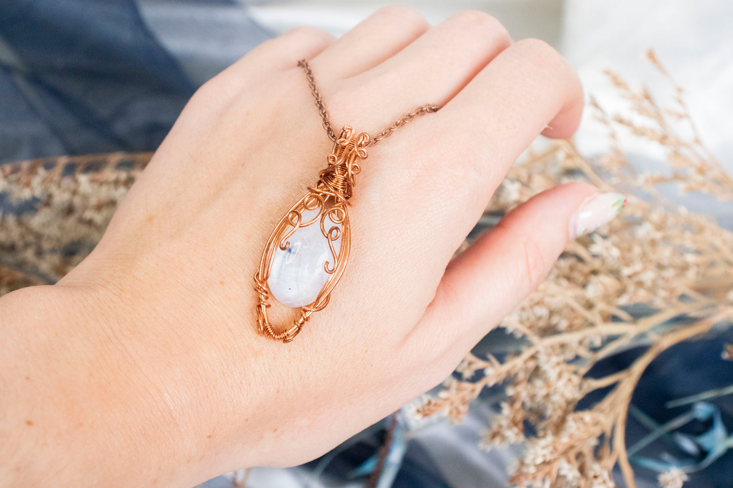 Karma - Moonstone Pendant