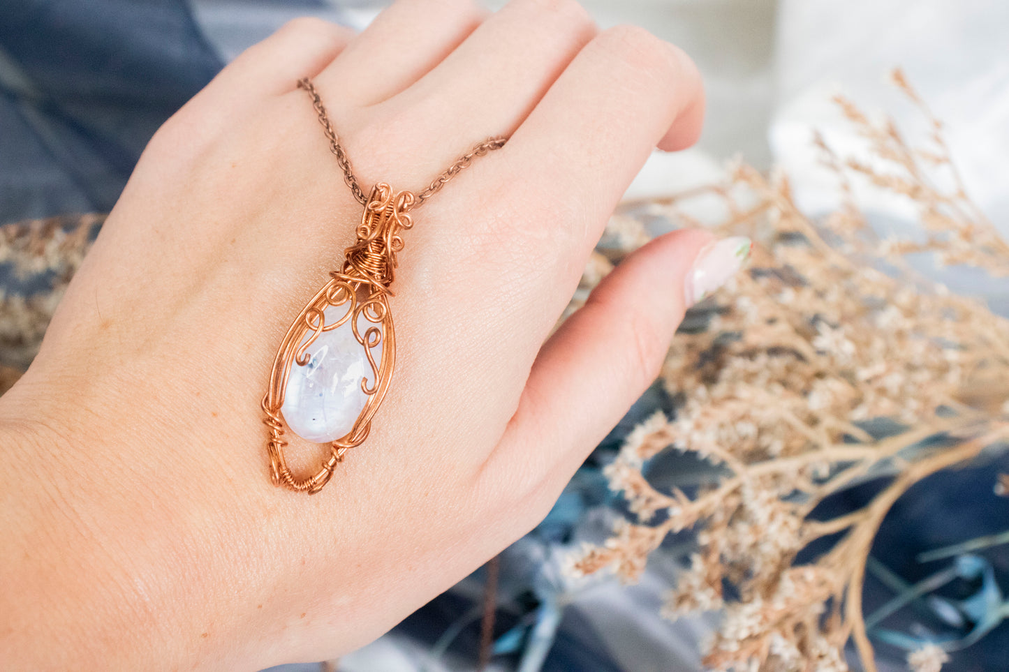 Karma - Moonstone Pendant