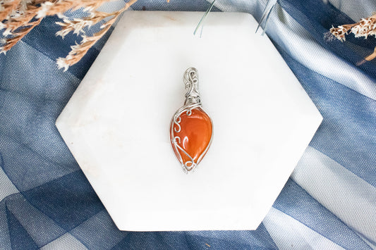 Mastermind - Carnelian Pendant