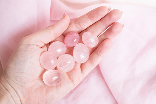 Rose Quartz Tumbles