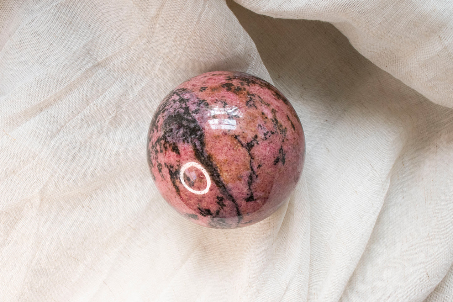 Rhodonite Sphere