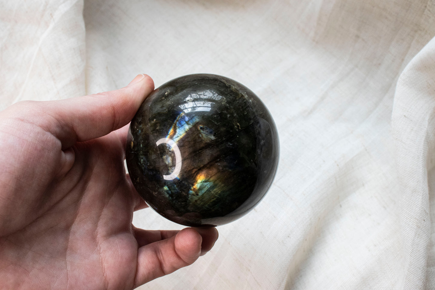 Small Labradorite Sphere