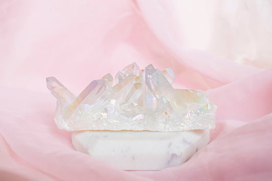 Angel Aura Quartz Cluster 1