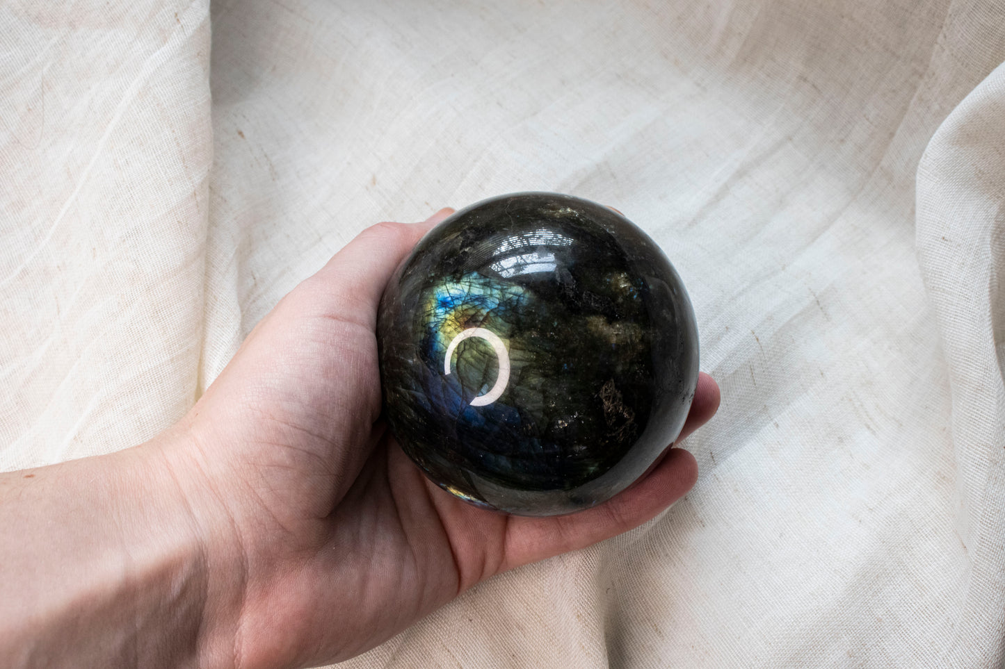 Large Labradorite Sphere